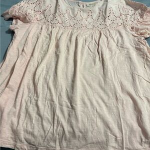 Style & Co. Light Pink Top